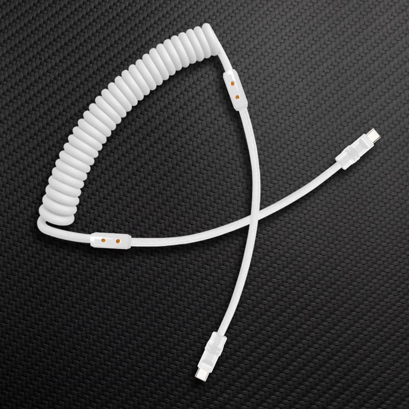 "Chubby Flex" Silicone Braided Solid Color Fast Charging Cable