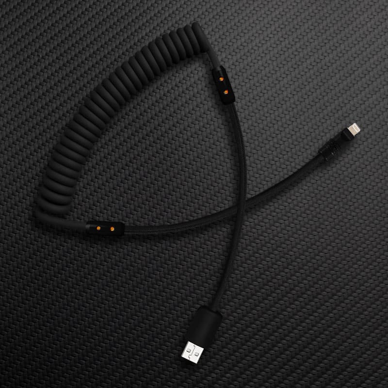 "Chubby Flex" Silicone Braided Solid Color Fast Charging Cable