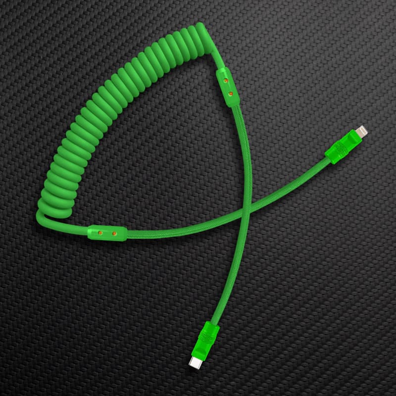 "Chubby Flex" Silicone Braided Solid Color Fast Charging Cable