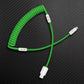 "Chubby Mood" Silicone Braided Fast Charging Cable #369