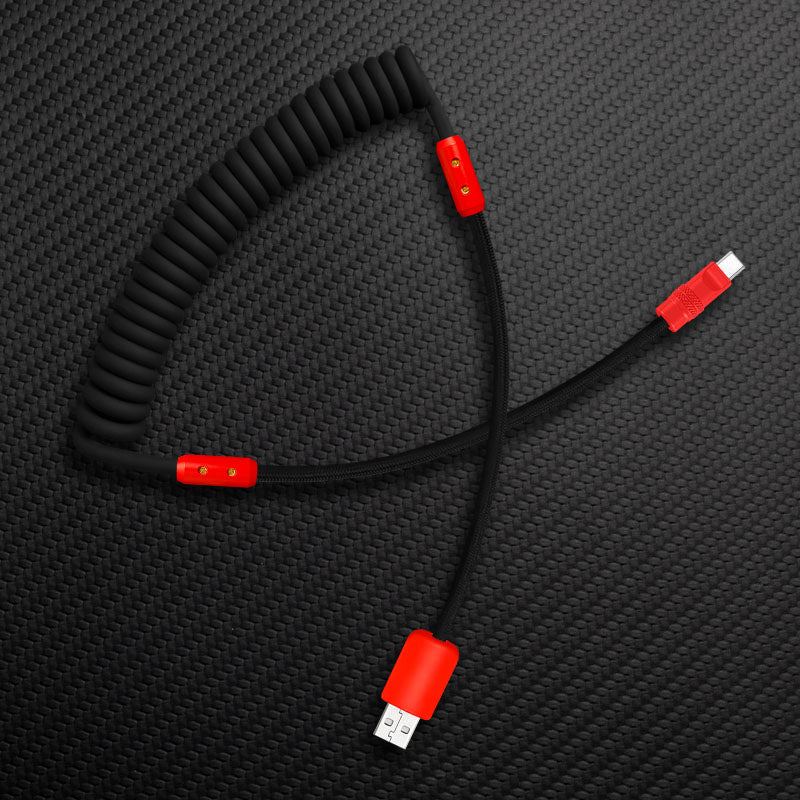 "Chubby Mood" Silicone Braided Fast Charging Cable #317