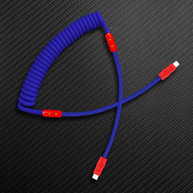 "Chubby Mood" Silicone Braided Fast Charging Cable #317