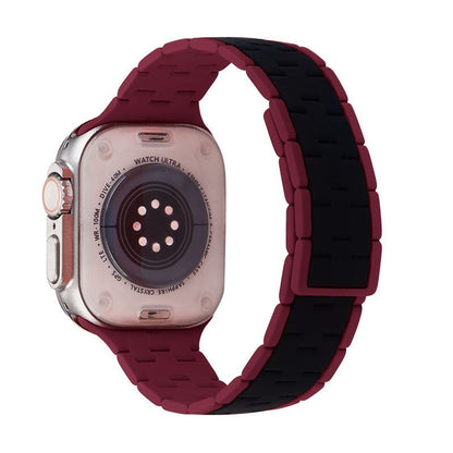 Color Blocking Fashion Silicone Band for Apple Watch