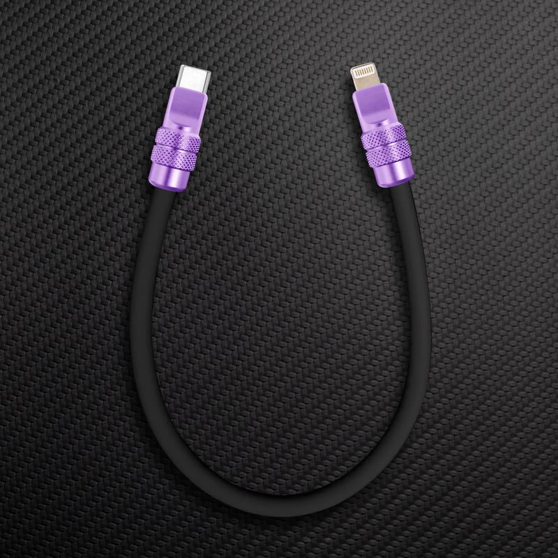 "Cute Anodized Pro" Power Bank Friendly Cable C+Lightning