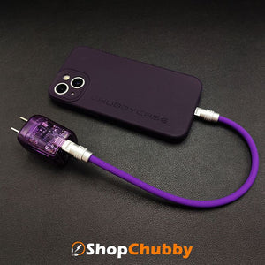 "Cute Chubby" - Power Bank Friendly Cable - More Colors