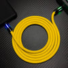 "Flex Charge" 240W GlowFlow C-C Charging Cable - Yellow