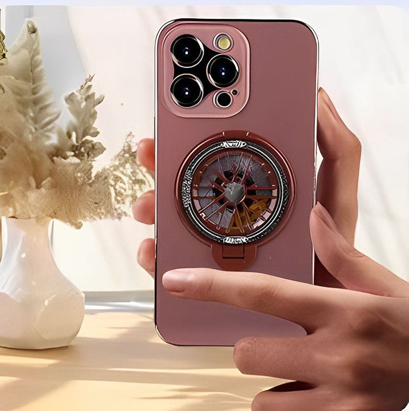 Frosted Rotating Gyroscope Stand Case Suitable For iphone