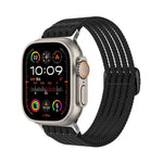 Nylon Braided Double Loop Multicolor Breathable Watch Band for Apple Watch