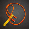 "Chubby" Solid Color Silicone Charge Cable - Orange