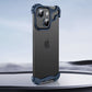 Shaped Metal Bezel Backless Phone Case with Lens Film