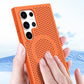 Simple Honeycomb Heat Dissipation Magnetic Phone Case for Samsung