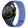 "Vibrant Sport" Colour Block Silicone Band For Samsung/Garmin/Others - Dark Blue & Light Blue