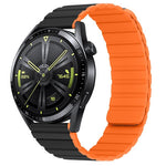 "Vibrant Sport" Colour Block Silicone Band For Samsung/Garmin/Others