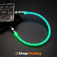 "Neon Chubby" Power Bank Friendly Color-Changing Luminous Cable