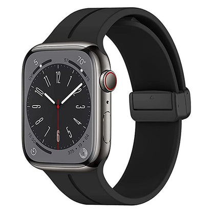 "Foldable Band" Magnetic Silicone Band For Apple Watch