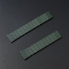 22mm & 20mm Carbon Fiber Magnetic Strap For Samsung/Garmin/Fossil/Others - Green