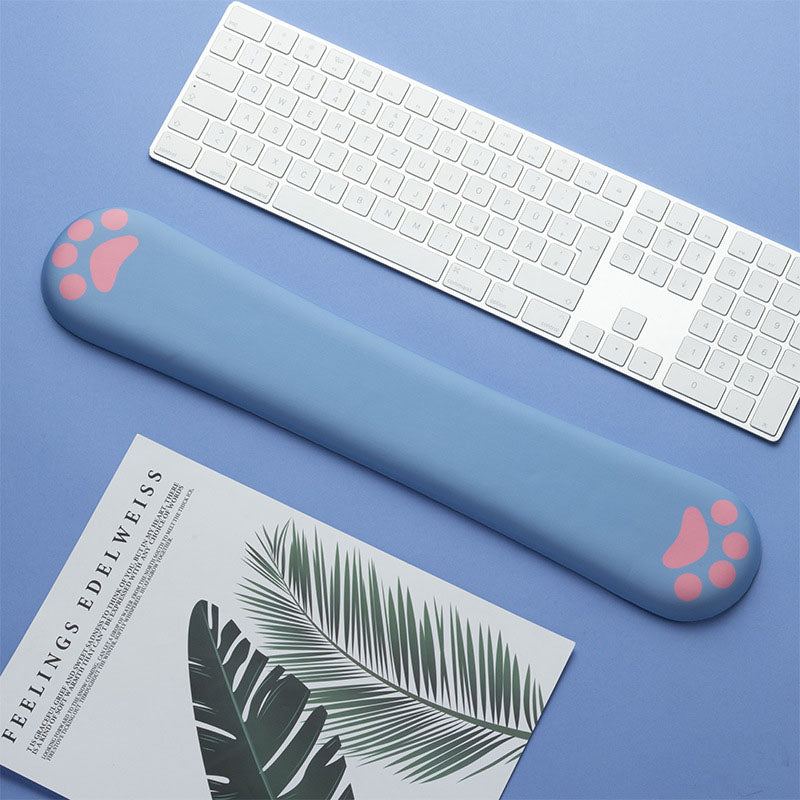 "Chubby Comfort" Silicone Keyboard Wrist Rest & Mouse Pad