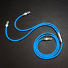 "Chubby" 2 In 1 Fast Charge Cable (C+Lightning) - Dark Blue
