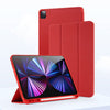 "Chubby" iPad Silicone Case With Pen Tank - Red