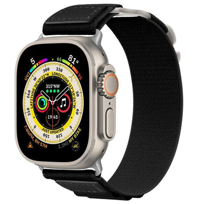 "Outdoor Band" Alpine Nylon Sport Band with Leather for Apple Watch