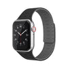 "Sport Dual-tone Band" Silicone Magnetic Breathable Band for Apple Watch - Black + Gray