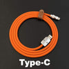 Easter Chubby 3.0 - World's Longest Fast-charge Cable!! - Orange