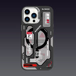 "Ultimate Protection" Magsafe iPhone Case and Grip Set with Mech Design