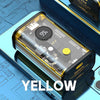 "See Through Me" Transparent Power Bank & Adapter - Yellow - 10000mAh