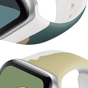 "Morandi Band" Breathable Silicone Band For Apple Watch
